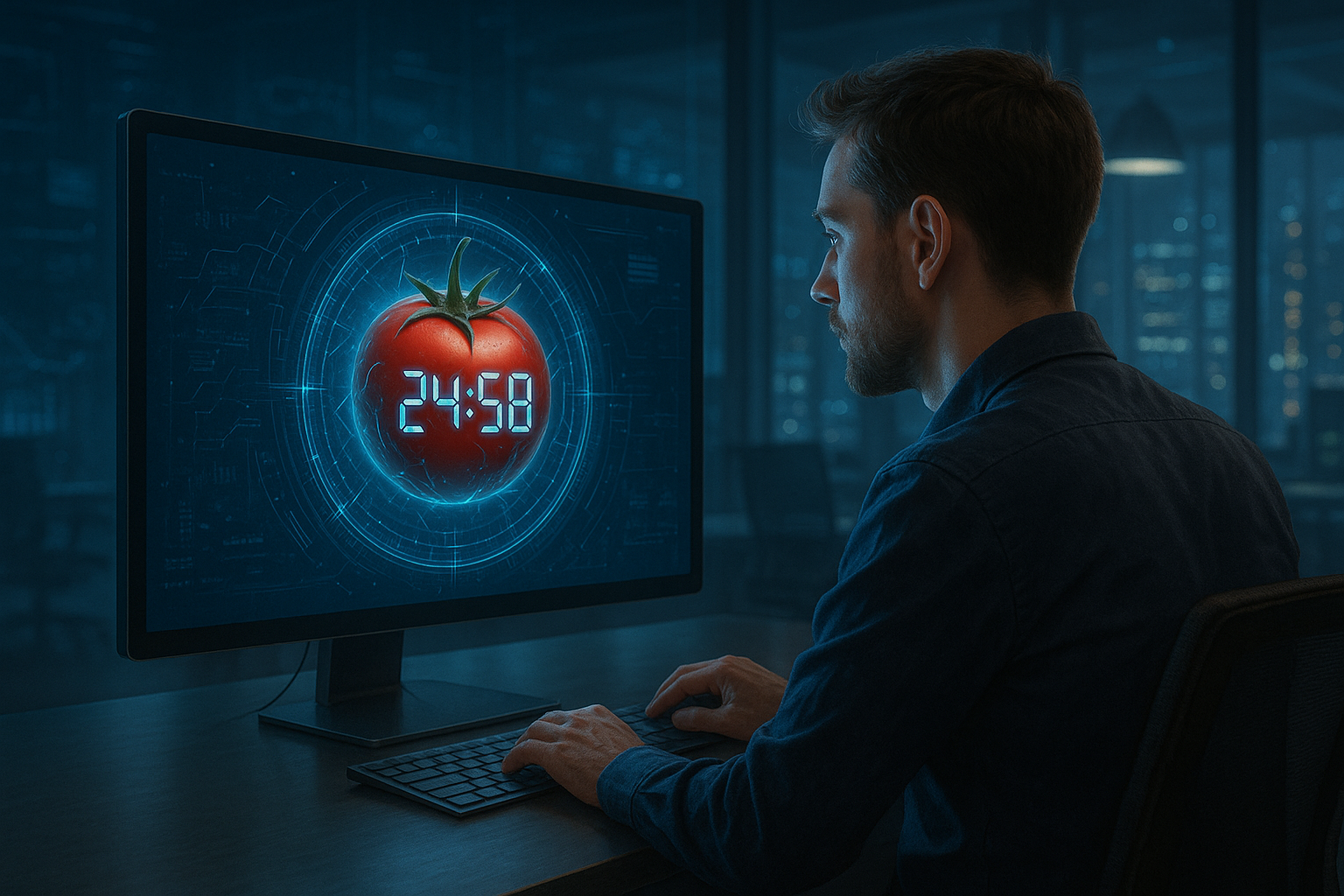 Método Pomodoro - Técnica de produtividade com timer digital